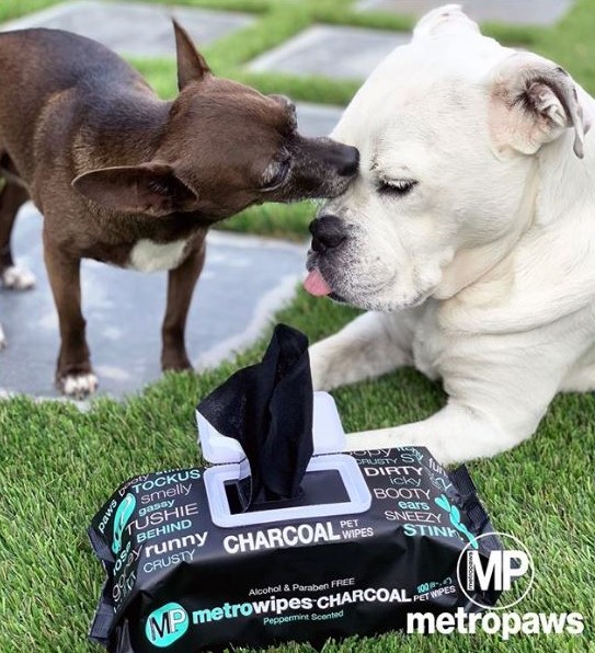 non-toxic wipes to clean up your dog's messes
